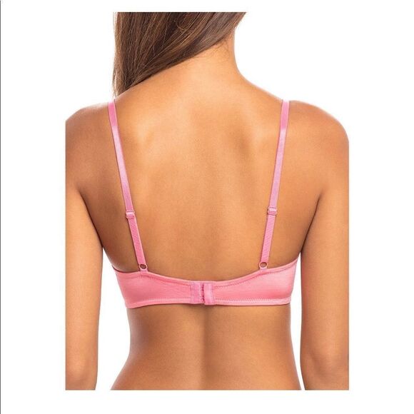 NWT Women’s Shiny Pink T-shirt Bra - Picture 2 of 5